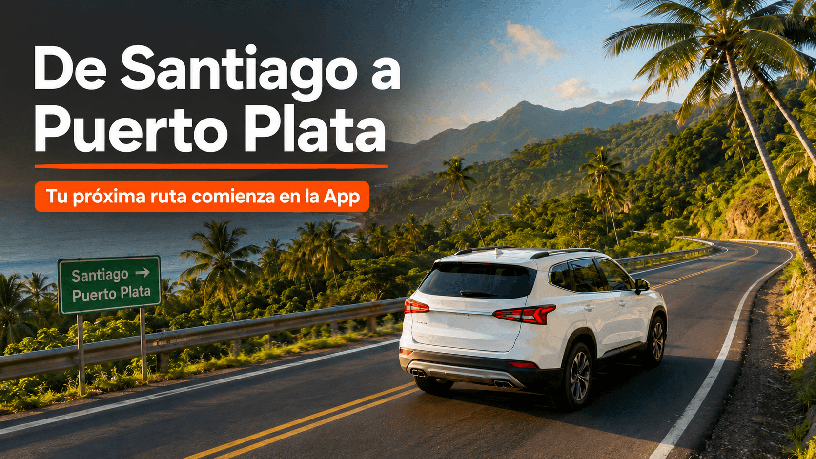 Ruta en auto de Santiago a Puerto Plata: itinerario de fin de semana